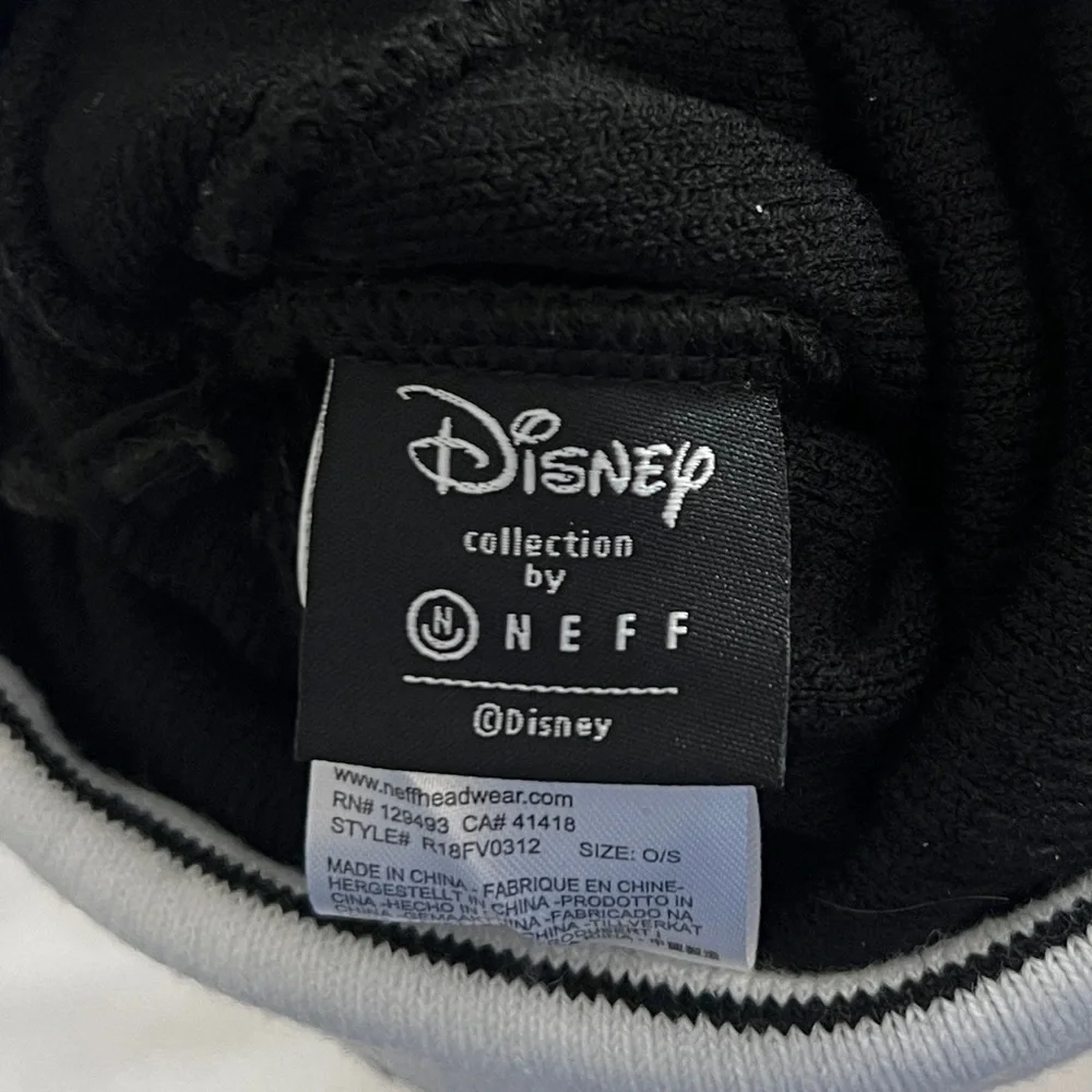 Neff Disney Mickey Mouse Champion Black/White Beanie